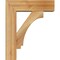 Ekena Millwork Imperial Block Rough Sawn Bracket w/ Offset Brace, Western Red Cedar, 6"W x 18"D x 22"H BKT0604X18X22IMP05RWR - alternate 2